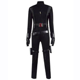 Avengers Black Widow Natasha Romanoff Black Jumpsuit Halloween Cosplay Costume - ACcosplay